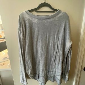 Ocean Drive blue light weight crewneck sweatshirt